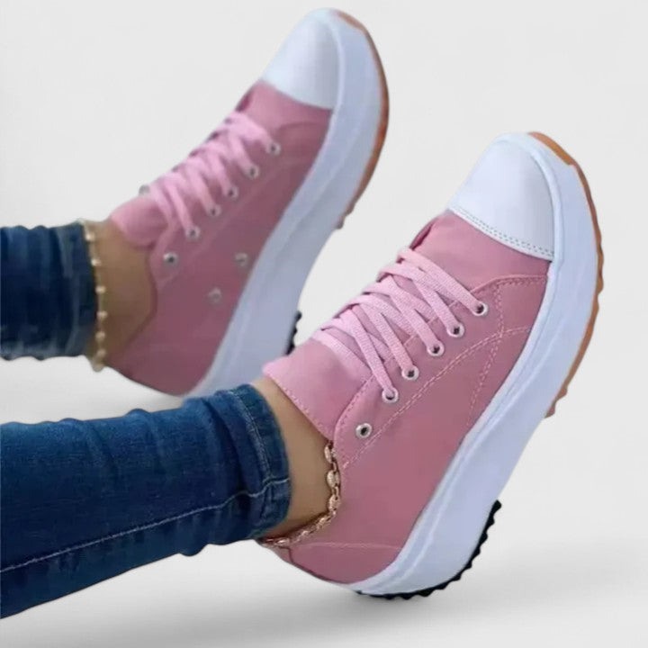 Solenya | Women’s colorful platform sneakers