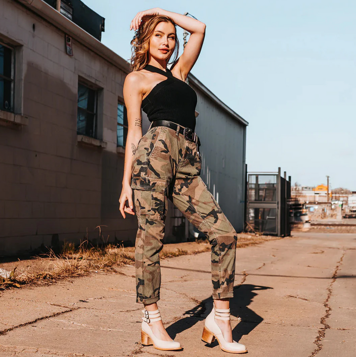 CIDEEMA | Vintage Elegance Leather Heels